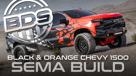 Next Level Shop Truck | Chevy 1500 with 4.5" Coilover Lift Kit