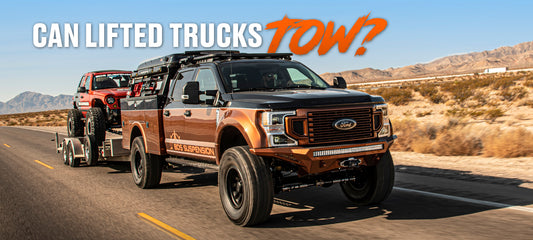 Towing with a lifted truck: A guide