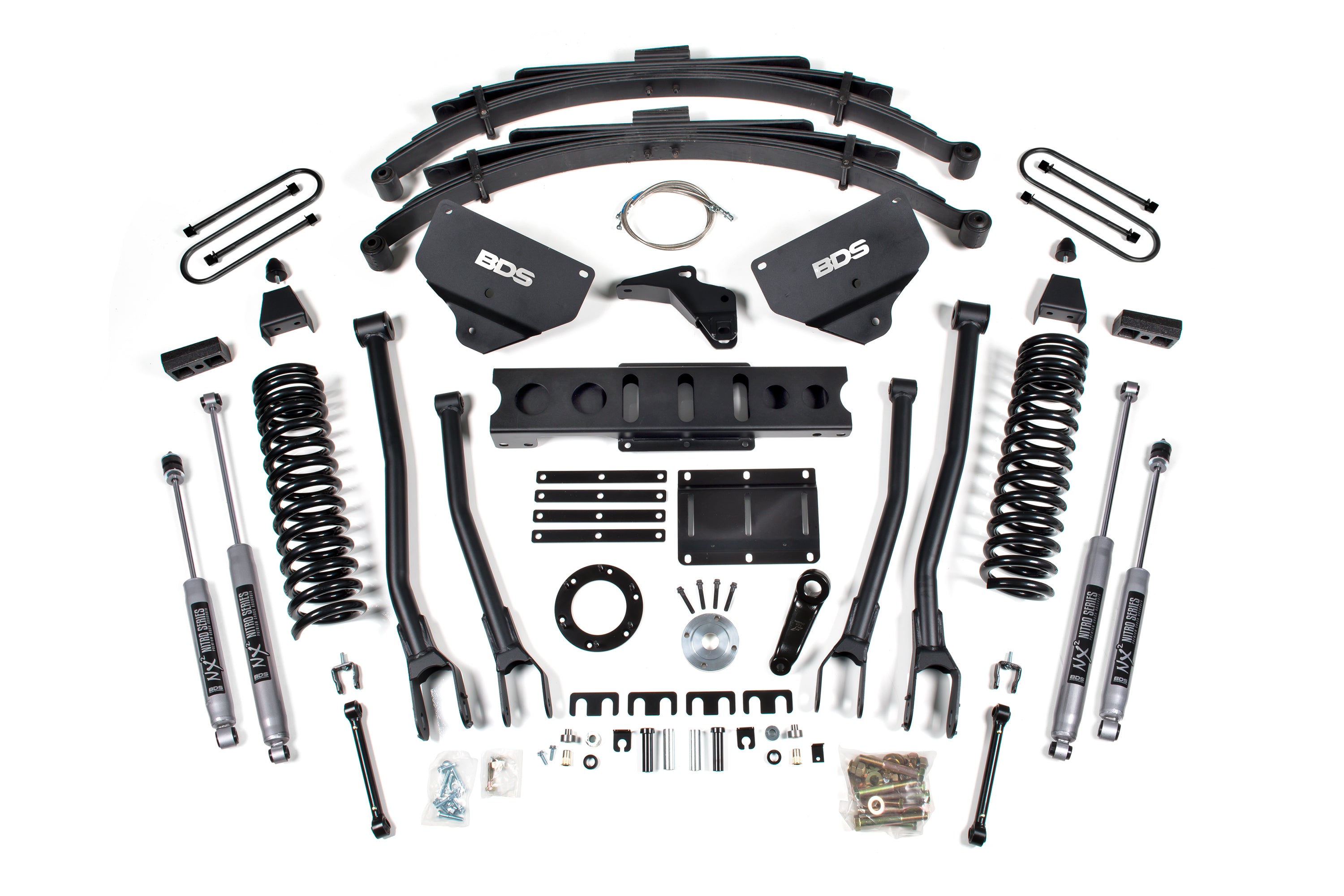 8 Inch Lift Kit w/ 4-Link | Ram 3500 (13-18) 4WD | Diesel