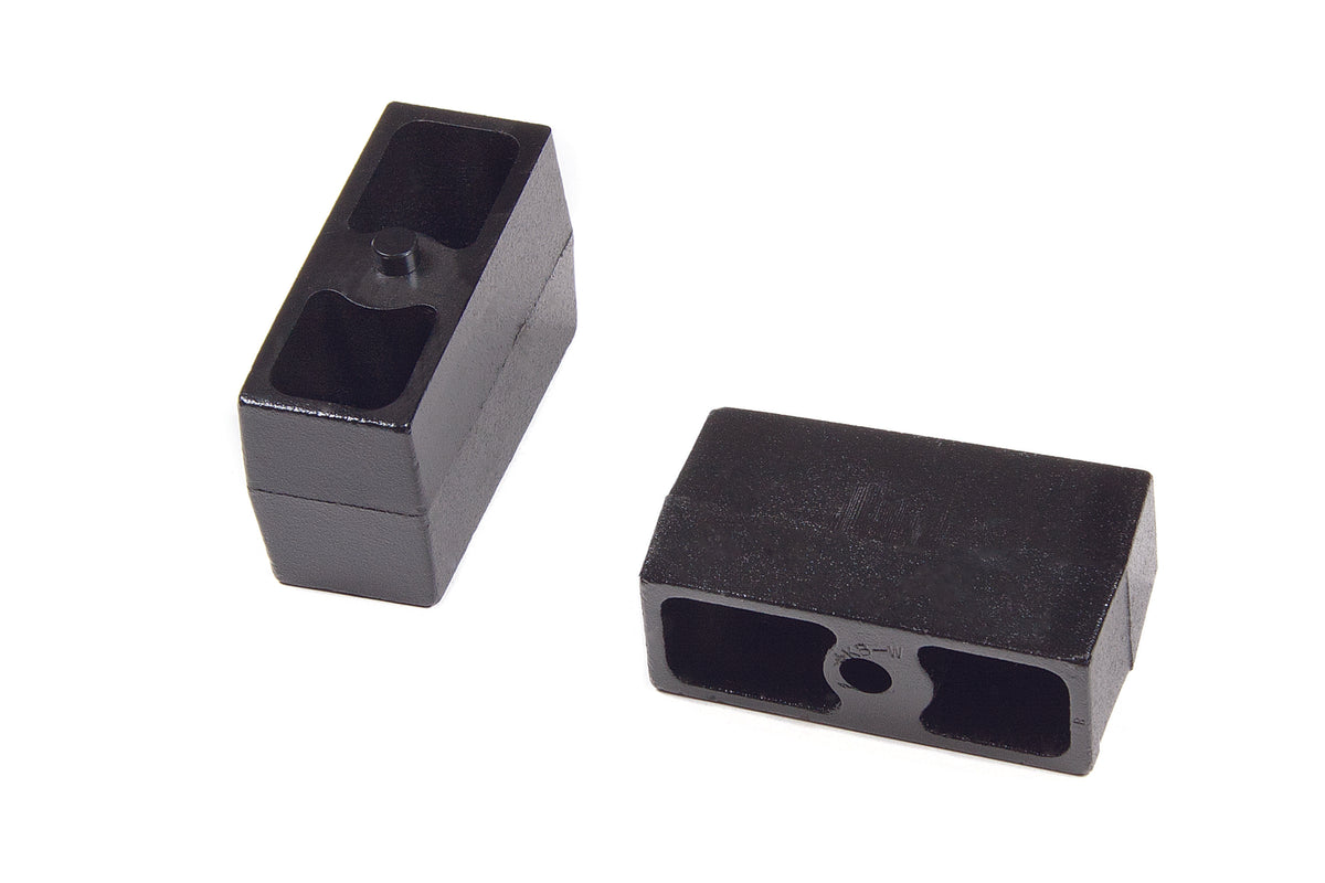 Rear Lift Blocks - 5/8 in Pin - Cast Iron | 3 Inch Lift | Universal Fitment