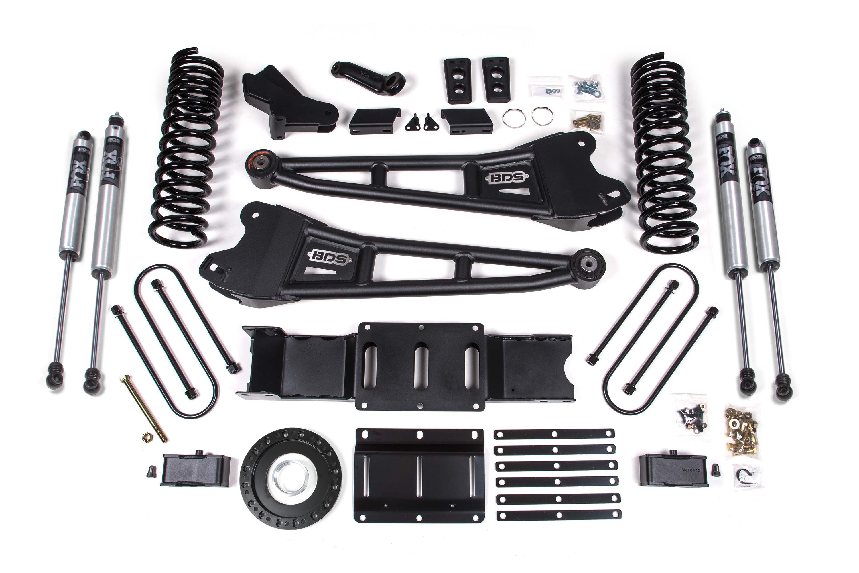 4 Inch Lift Kit w/ Radius Arm | 3 Inch Rear Block | Ram 3500 (19-24) 4WD | Diesel