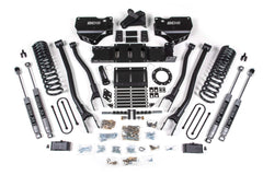 4 Inch Lift Kit w/ 4-Link | Ram 3500 (19-24) 4WD | Diesel