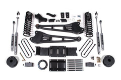 4 Inch Lift Kit w/ Radius Arm | Ram 3500 w/ Rear Air Ride (19-24) 4WD | Diesel