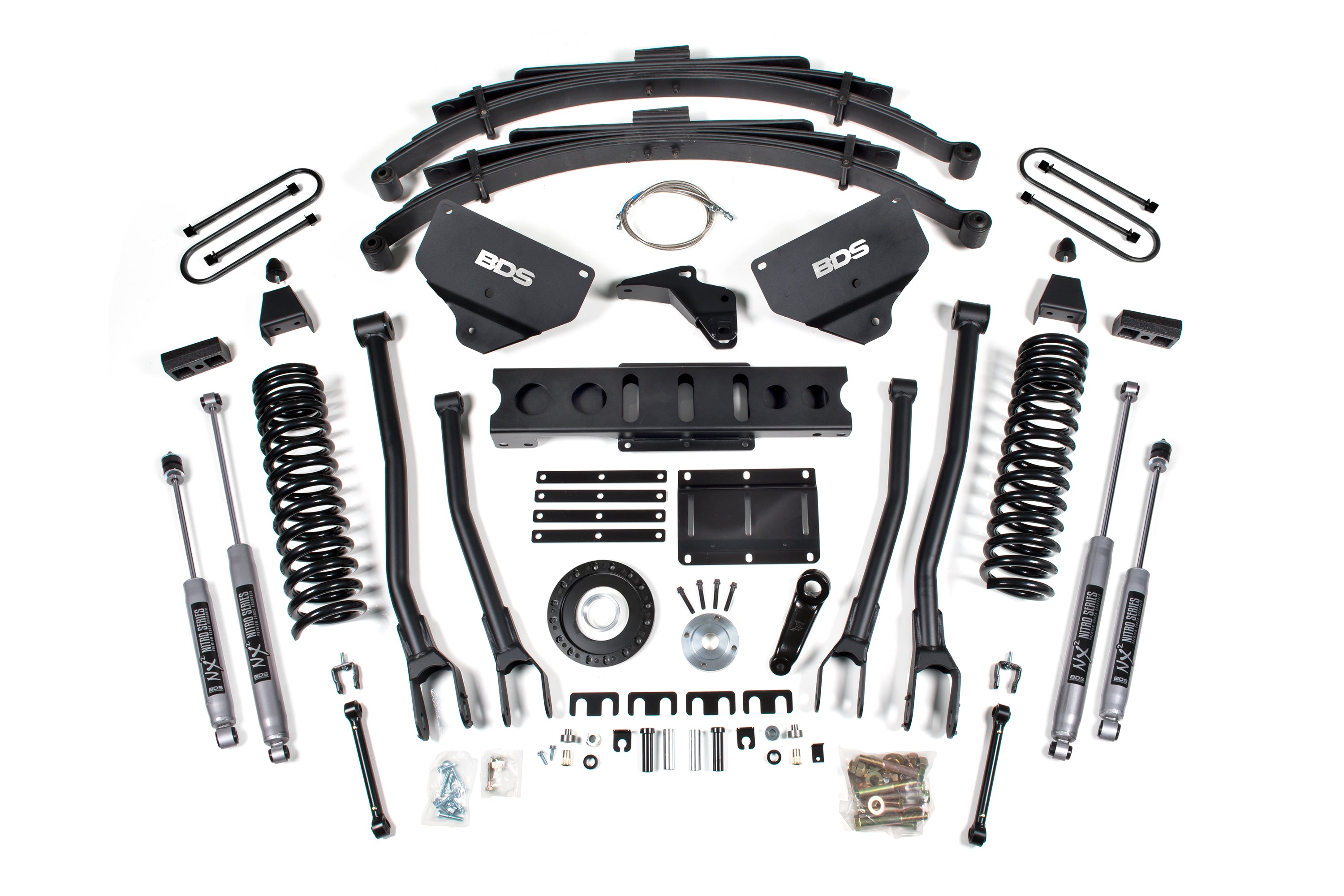 8 Inch Lift Kit w/ 4-Link | Ram 3500 (13-18) 4WD | Diesel