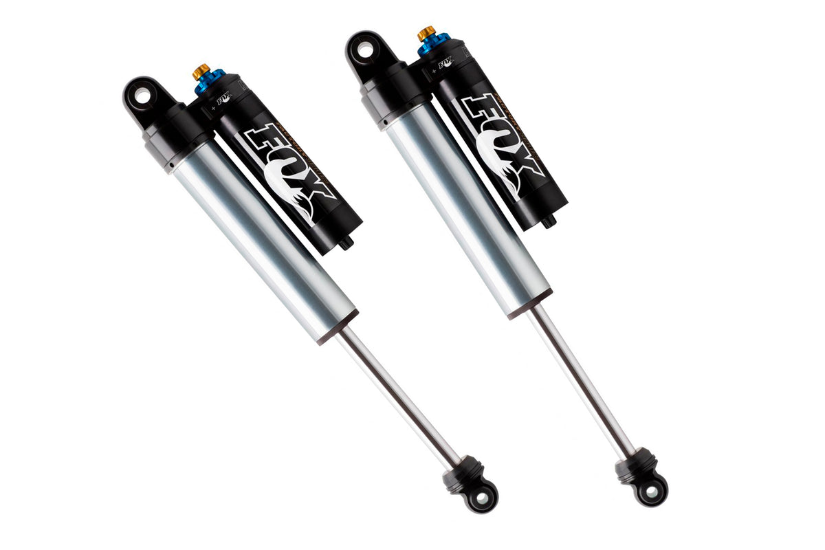 FOX 2.5 Rear Shocks w/ DSC Reservoir Adjuster | 0-1.5 Inch Lift | Factory Series | Ford F150 (04-20)