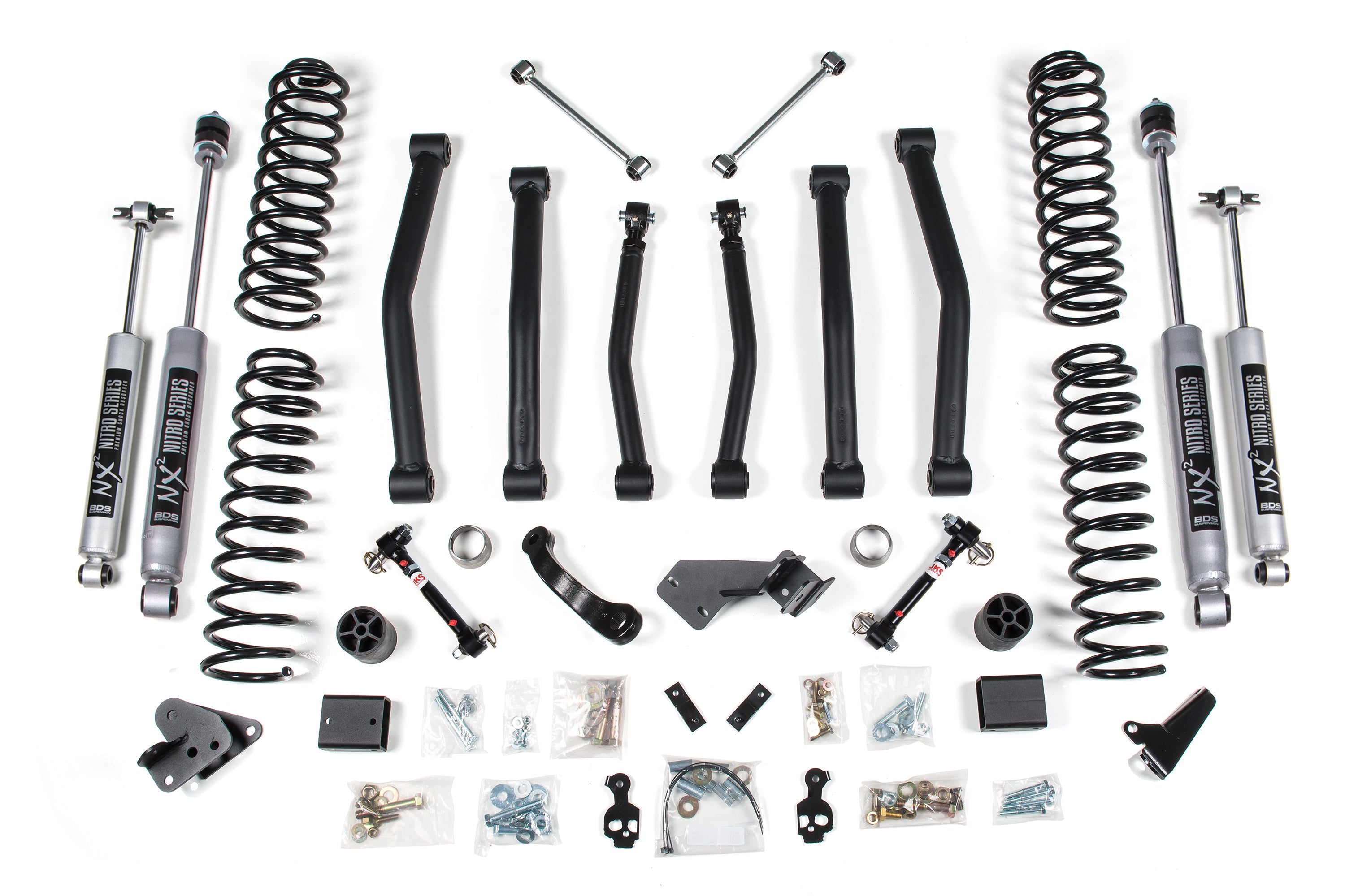 4.5 Inch Lift Kit Jeep Wrangler JK (1218) 4Door BDS Suspension