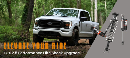 Elevate Your Ride: FOX 2.5 Performance Elite Shocks Upgrade