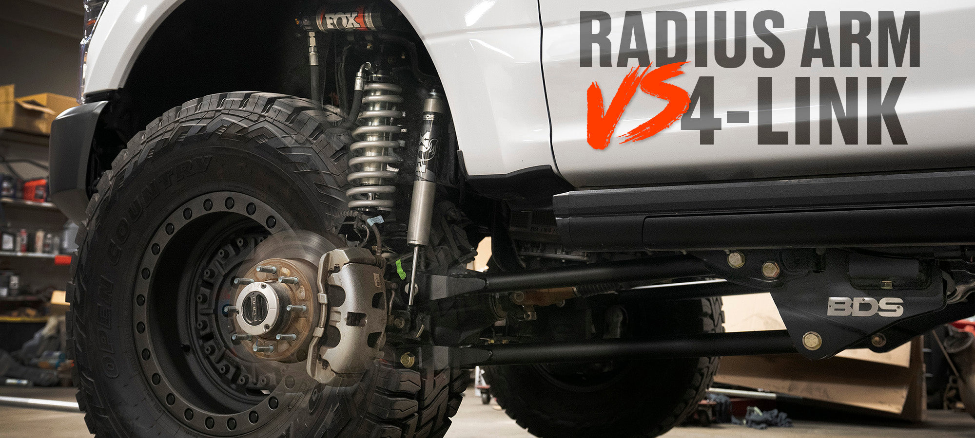 Radius Arm vs. 4-Link Suspension | BDS Suspension