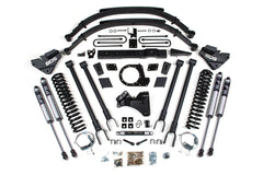 8 Inch Lift Kit | 4-Link Conversion | Ford F250/F350 Super Duty (17-19) 4WD | Diesel