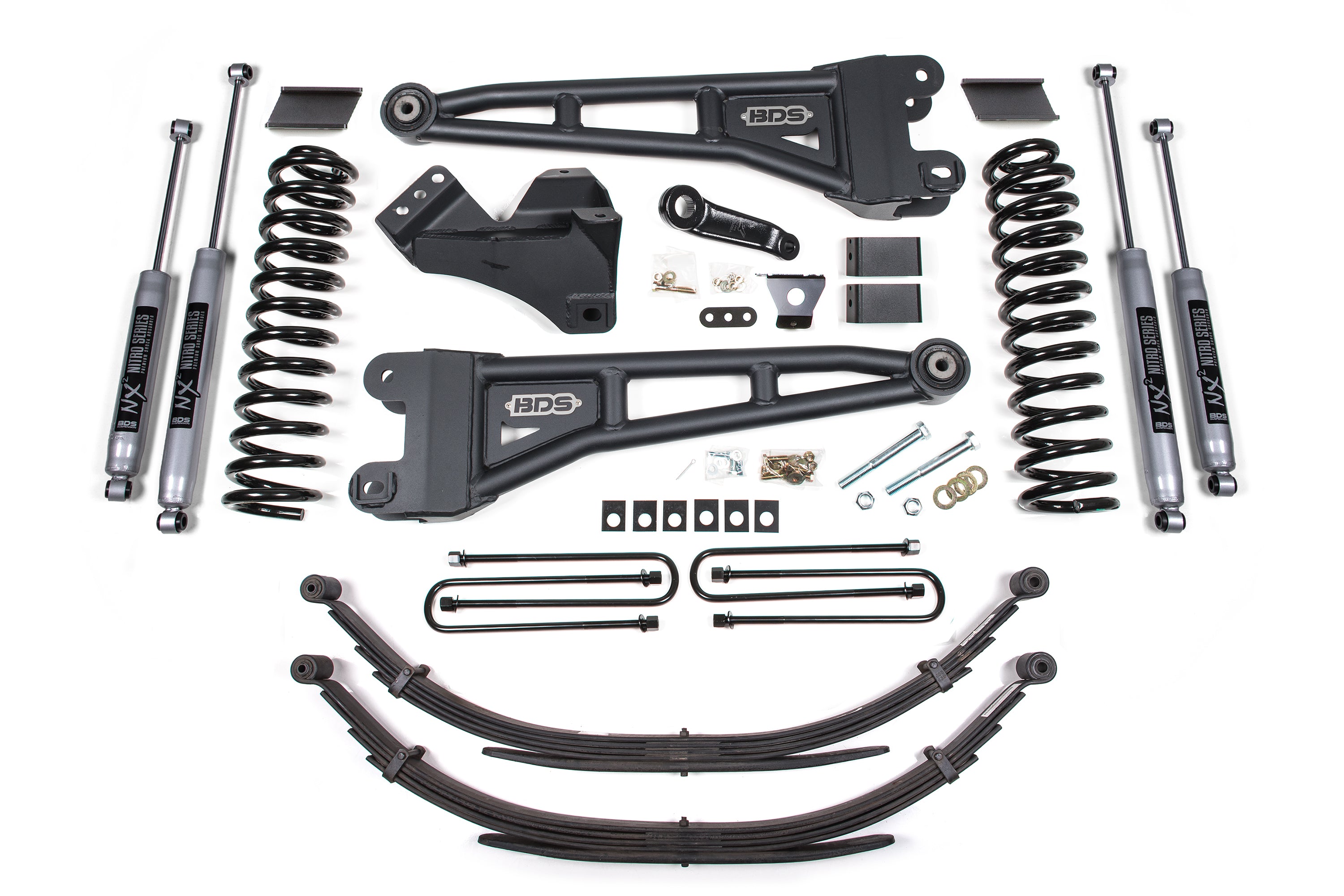 4 Inch Lift Kit w/ Radius Arm | Ford F250/F350 Super Duty (11-16) 4WD | Gas