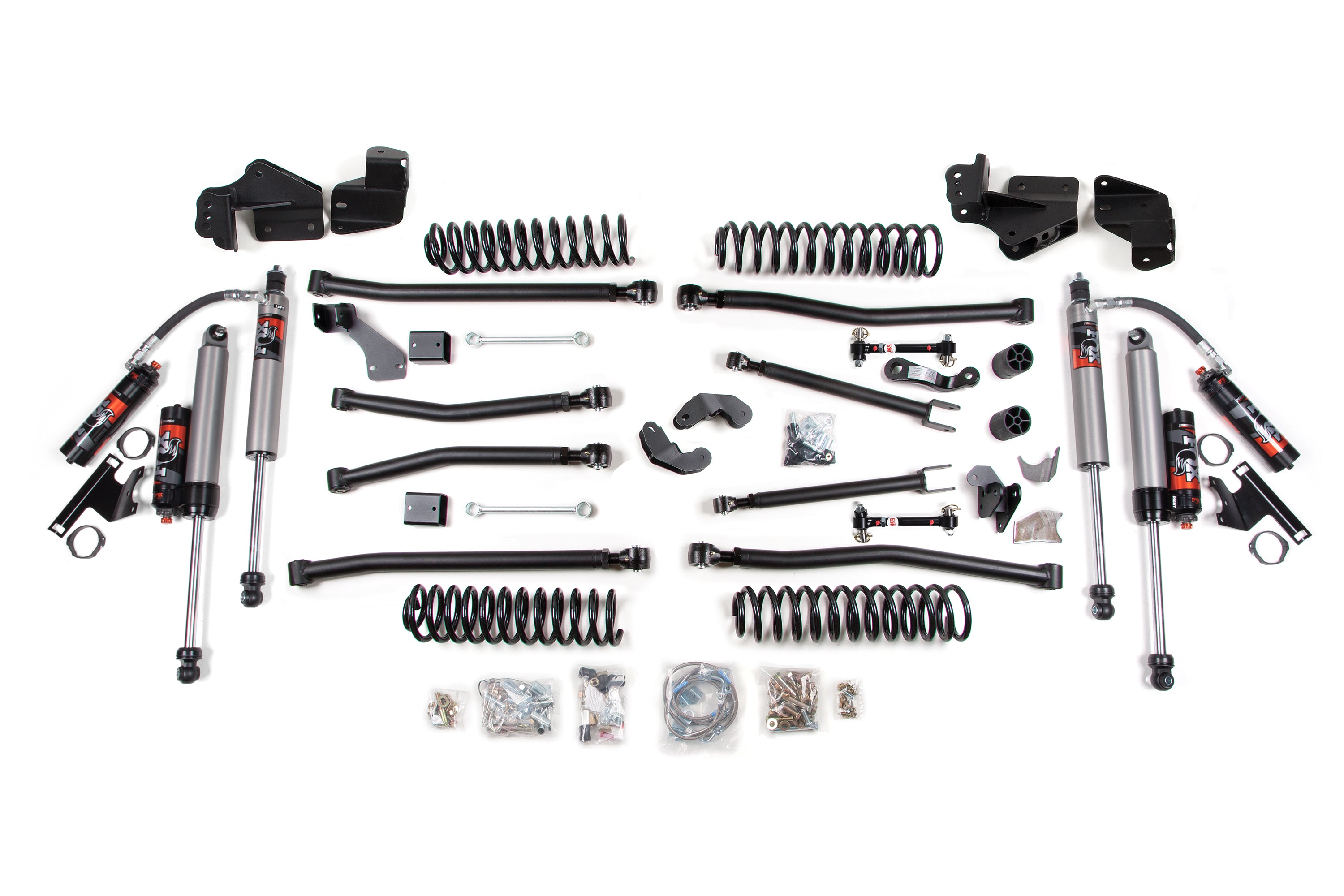 4 Inch Lift Kit | Long Arm | Jeep Wrangler JK (07-18) 2-Door