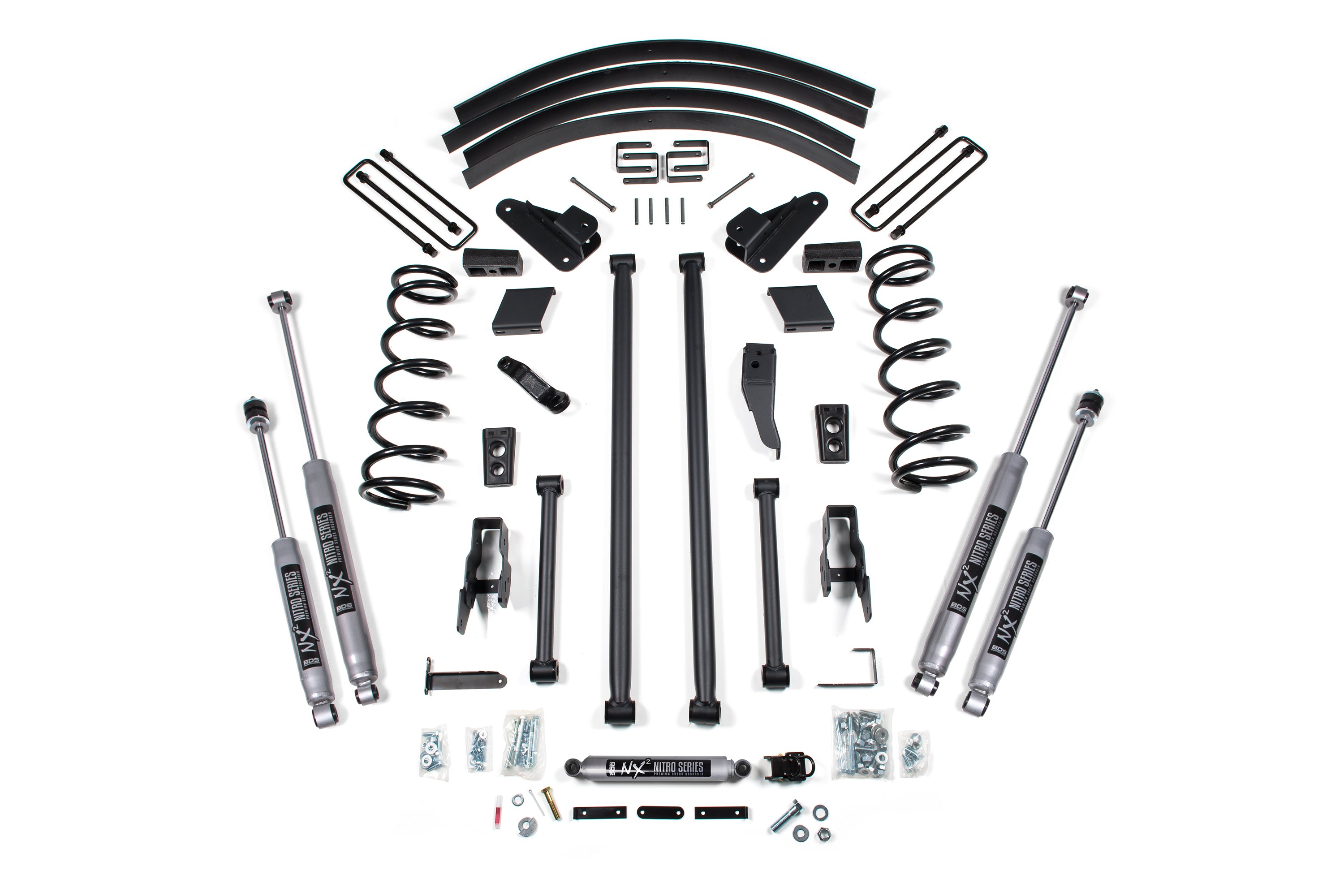 4.5 Inch Lift Kit | Long Arm Conversion | Dodge Ram 2500/3500 (94-99) 4WD