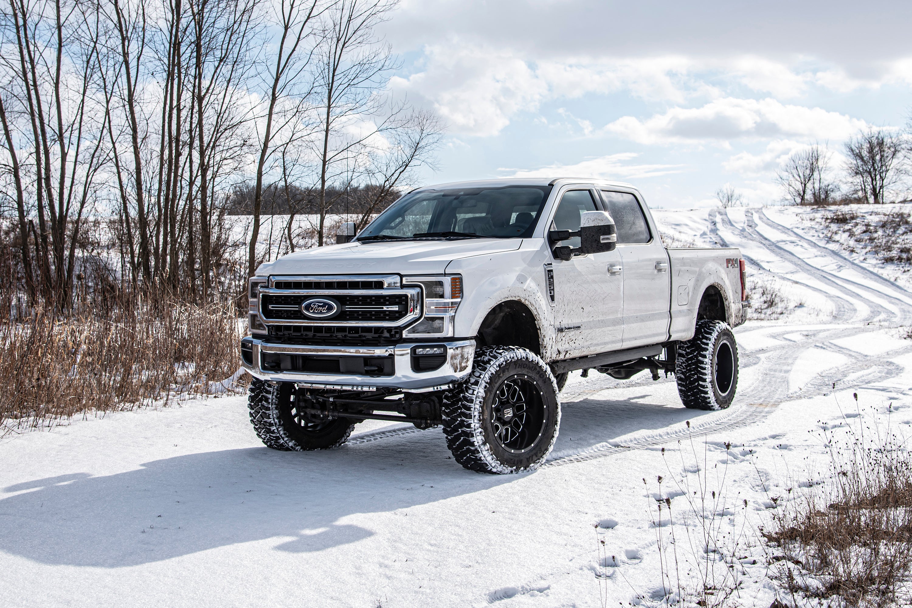7 Inch Lift Kit W 4 Link Ford F250 F350 Super Duty 20 22 4WD Di 7 Inch Lift Kit W 4 Link Ford F250 F350 Super Duty 20 22 4WD Di
