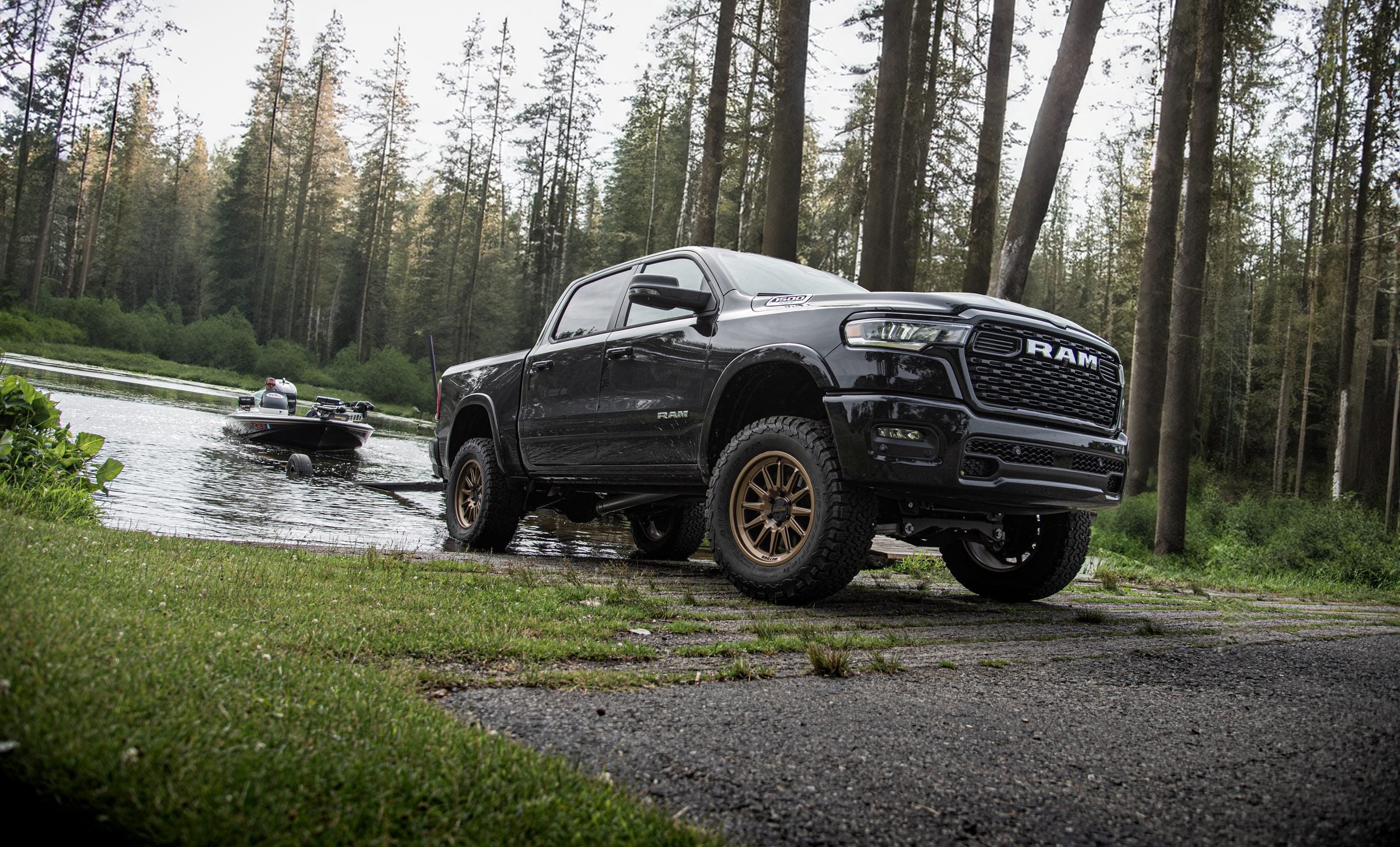 Lifted Ram 1500 on BDS suspension