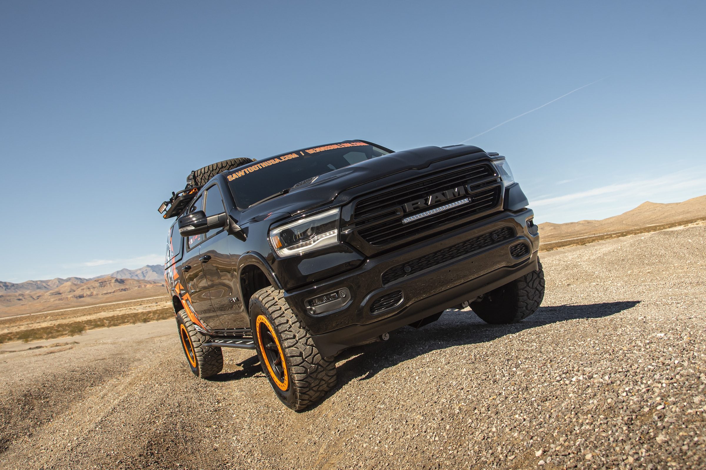 Lifted Ram 1500 on BDS suspension