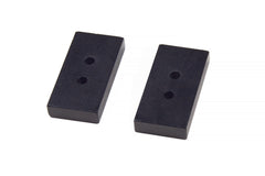 Rear Lift Blocks - Dual Pin - Steel | 1 Inch Lift | 3in Wide | Universal Fitment
