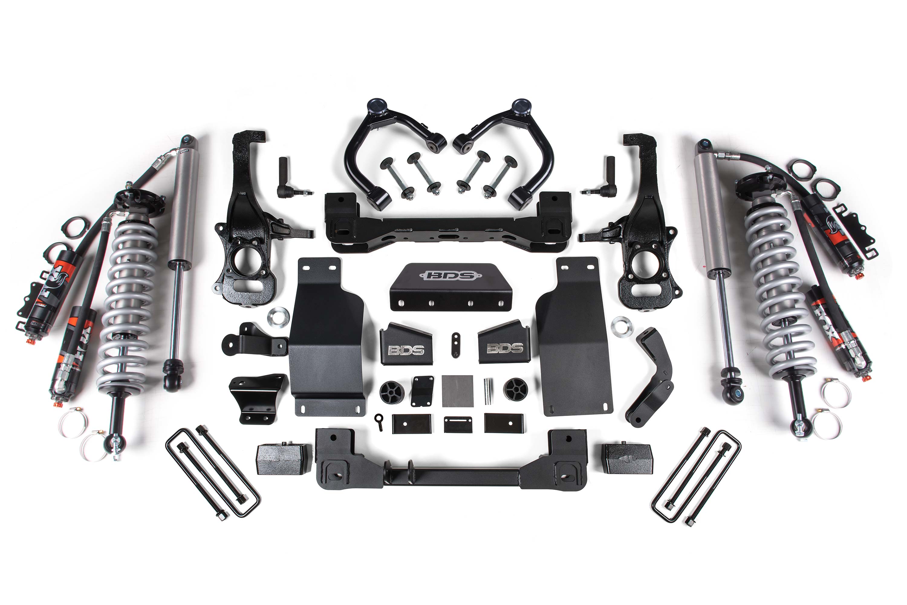 4 Inch Lift Kit | FOX 2.5 Performance Elite Coil-Over | Chevy Silverado or GMC Sierra 1500 (19-24) 4WD | Diesel