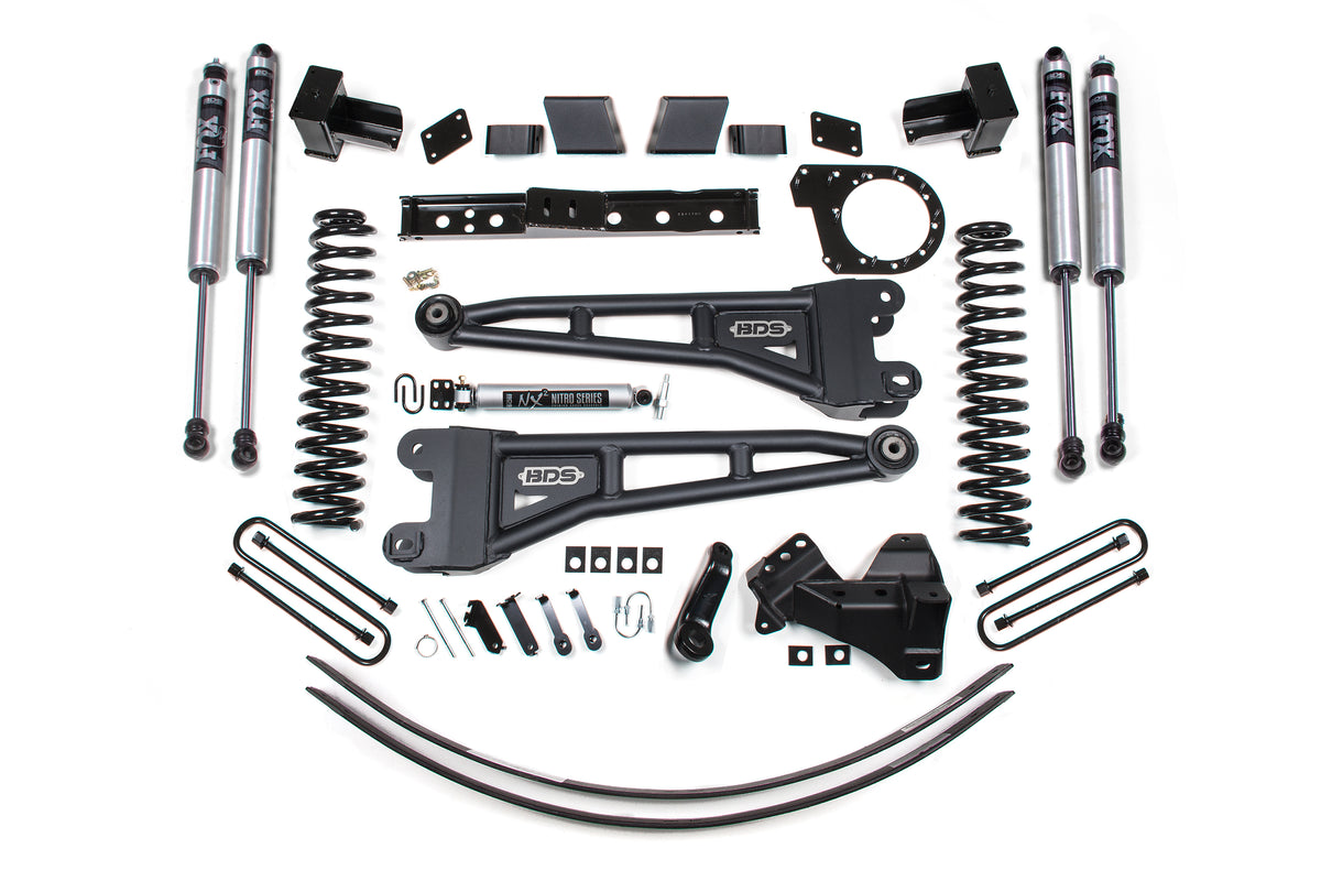 6 Inch Lift Kit w/ Radius Arm | Ford F250/F350 Super Duty (17-19) 4WD | Diesel