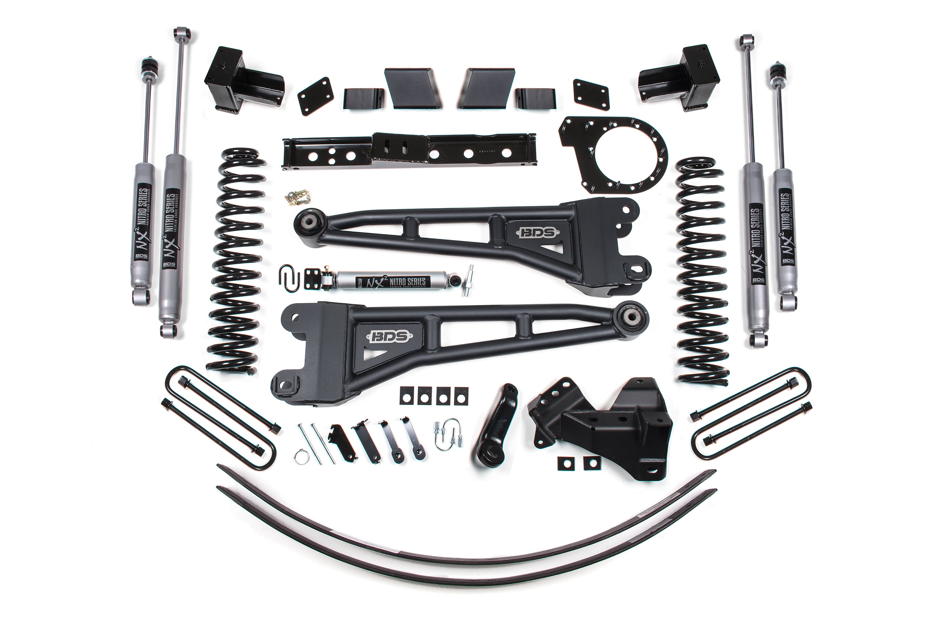 6 Inch Lift Kit w/ Radius Arm | Ford F250/F350 Super Duty (17-19) 4WD | Diesel