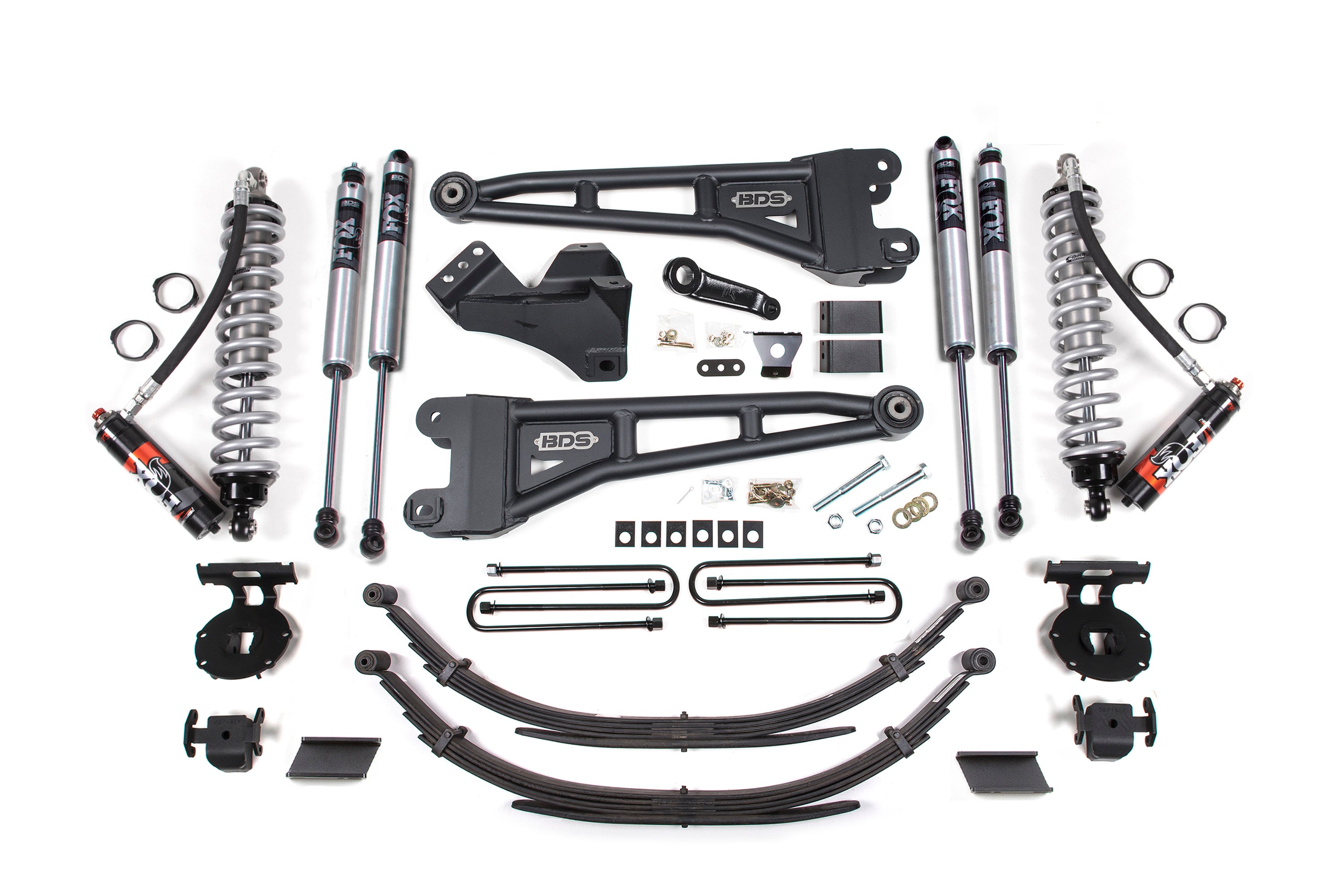 4 Inch Lift Kit w/ Radius Arm | FOX 2.5 Performance Elite Coil-Over Conversion | Ford F250/F350 Super Duty (11-16) 4WD | Diesel