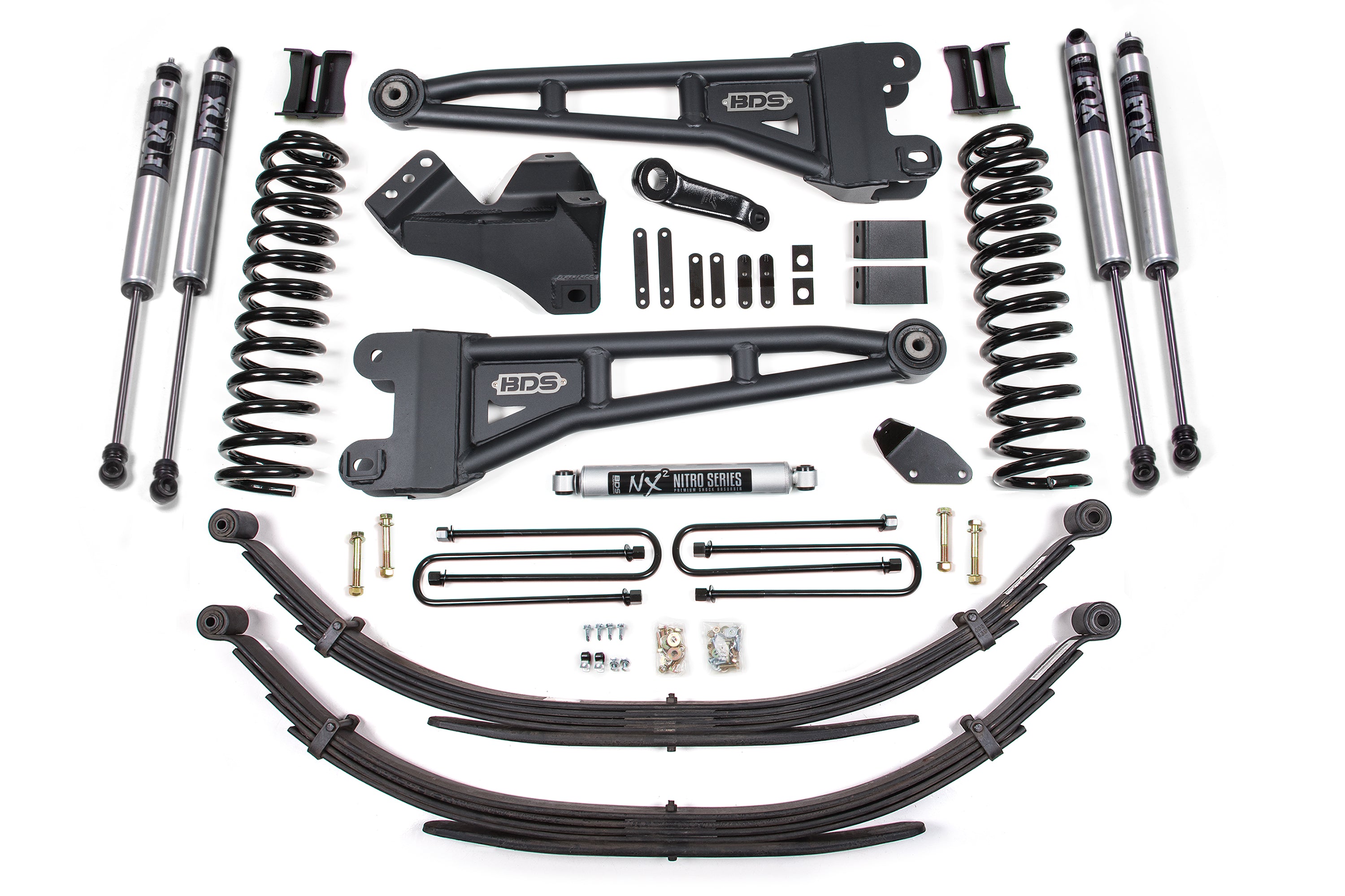 4 Inch Lift Kit w/ Radius Arm | Ford F250/F350 Super Duty (05-07) 4WD | Gas