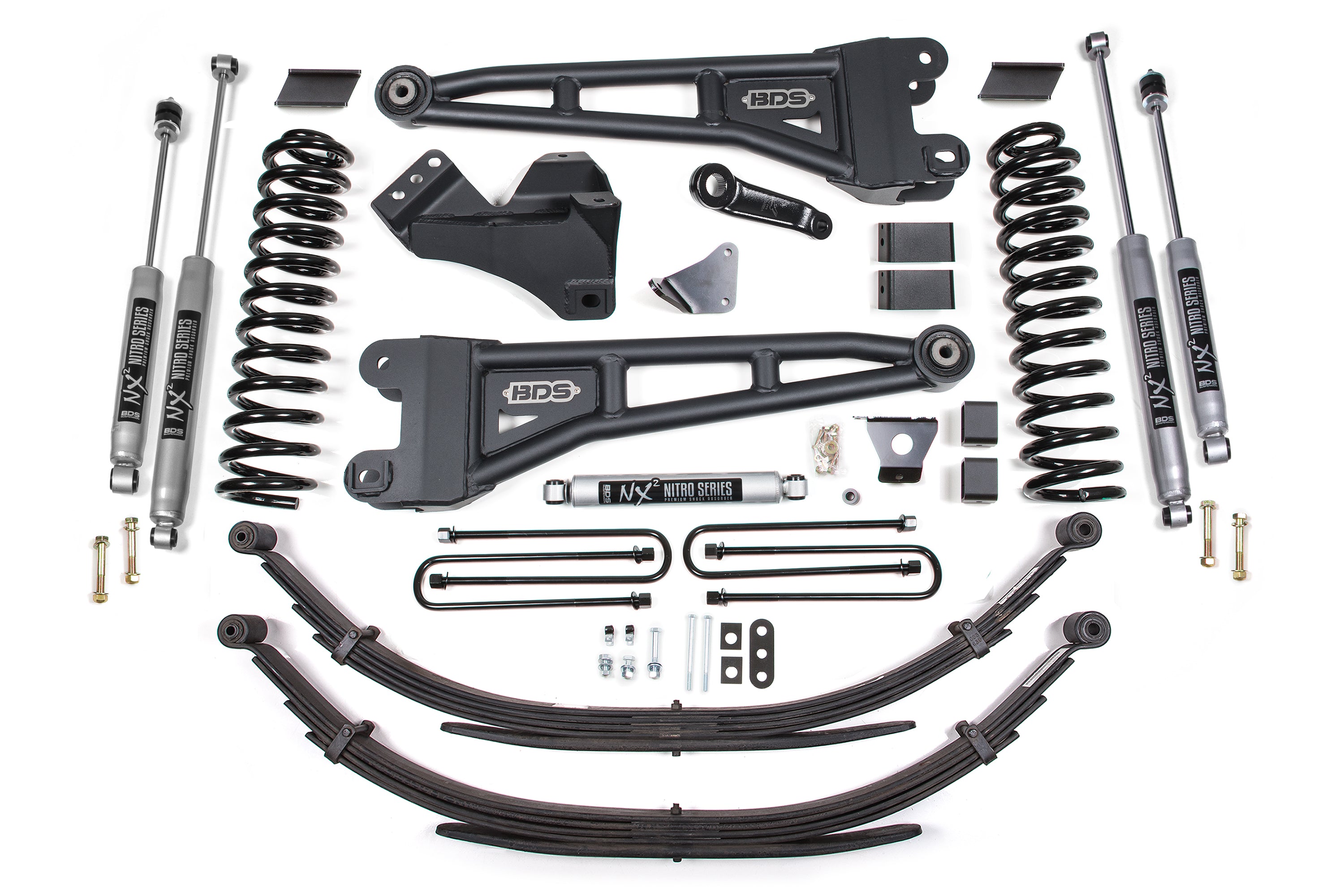 6 Inch Lift Kit w/ Radius Arm | Ford F250/F350 Super Duty (05-07) 4WD | Gas