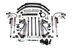 6 Inch Lift Kit w/ 4-Link | FOX 2.5 Performance Elite Coil-Over Conversion | Ford F250/F350 Super Duty (17-19) 4WD | Diesel