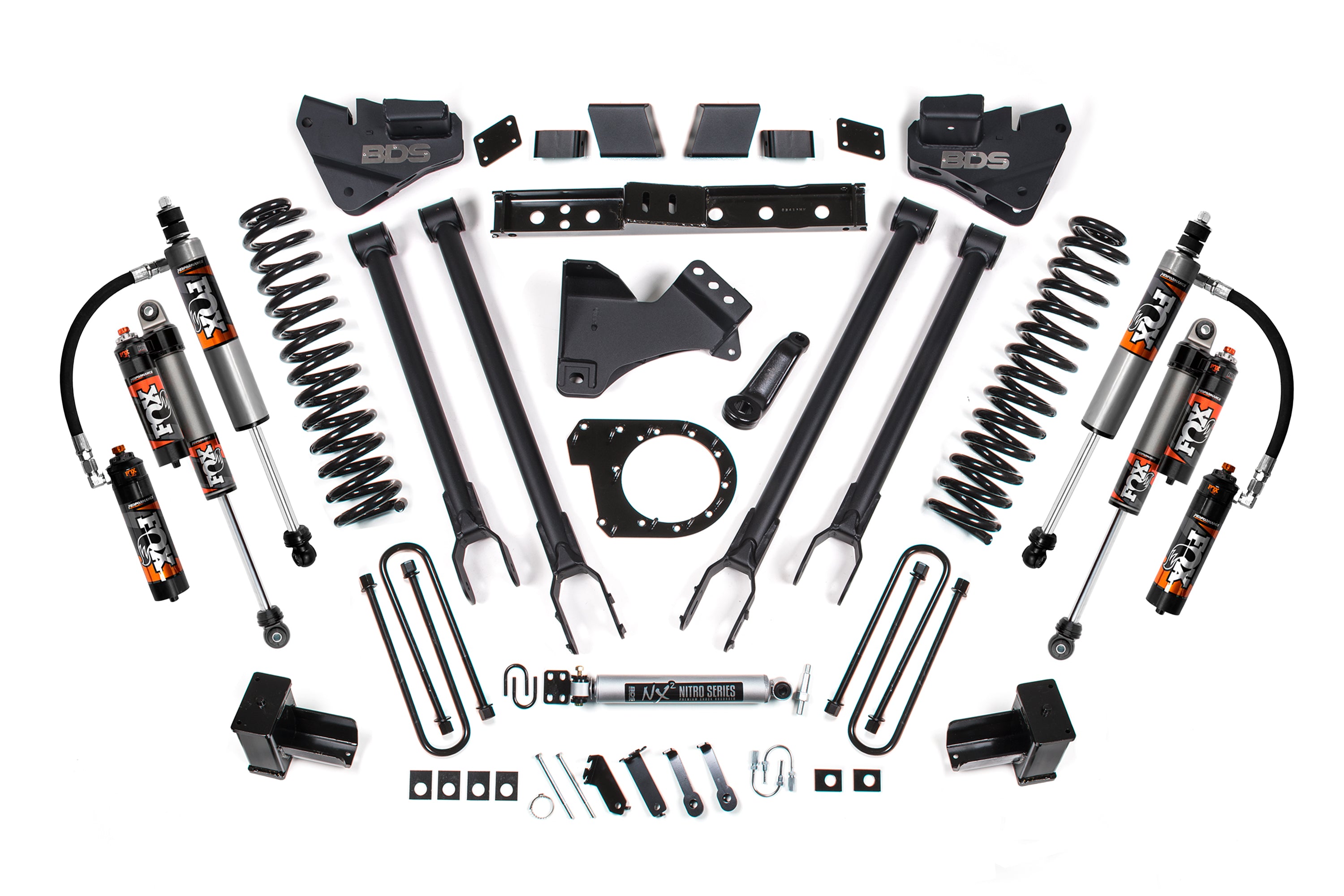 6 Inch Lift Kit w/ 4-Link | Ford F350 Super Duty DRW (20-22) 4WD | Diesel