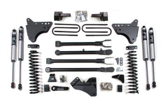 4 Inch Lift Kit w/ 4-Link | Ford F250/F350 Super Duty (05-07) 4WD | Diesel