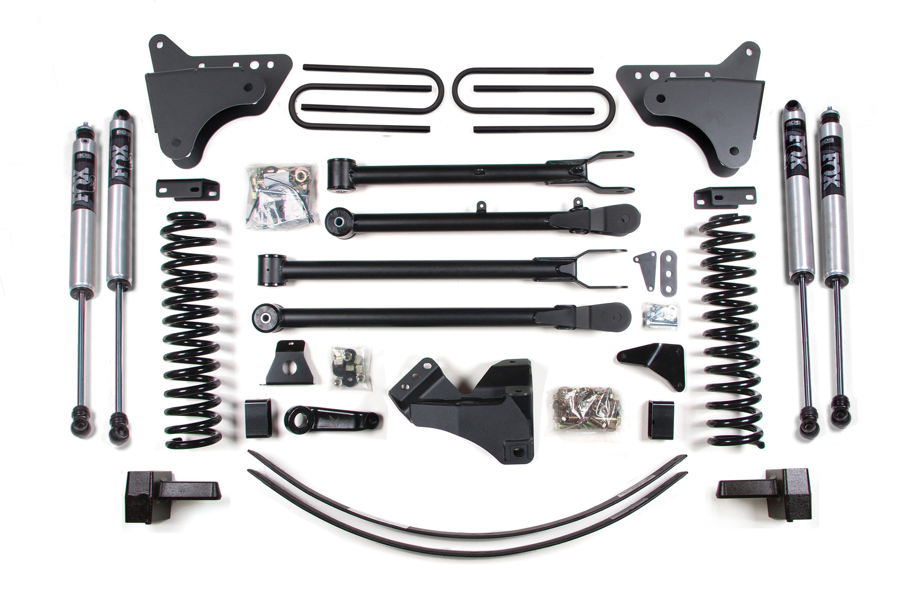 6 Inch Lift Kit w/ 4-Link | Ford F250/F350 Super Duty (05-07) 4WD | Diesel