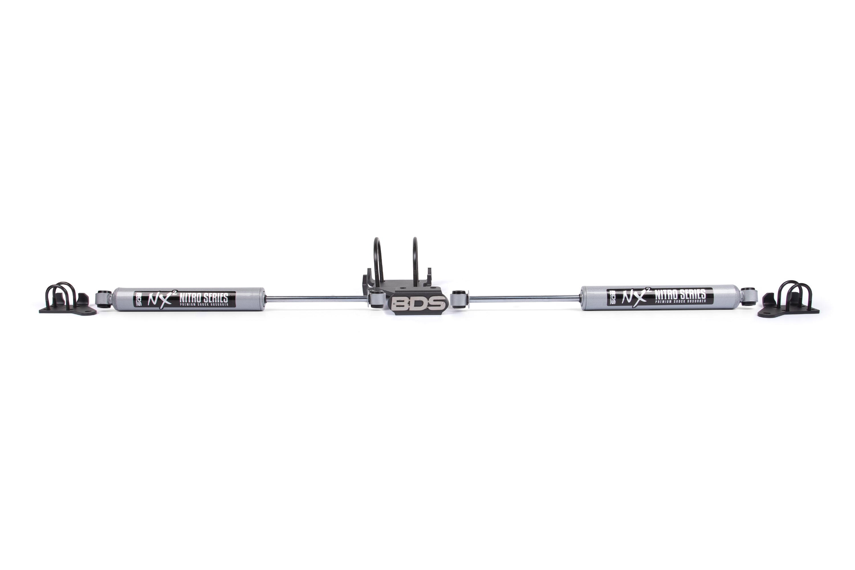 Dual Steering Stabilizer Kit w/ NX2 Shocks | Ford F250/F350 Super Duty (05-16) 4WD