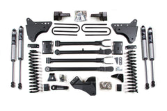 4 Inch Lift Kit w/ 4-Link | Ford F250/F350 Super Duty (11-16) 4WD | Gas