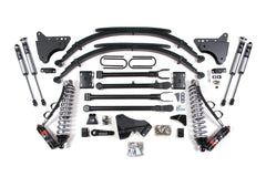 4 Inch Lift Kit w/ 4-Link | FOX 2.5 Performance Elite Coil-Over Conversion | Ford F250/F350 Super Duty (11-16) 4WD | Diesel