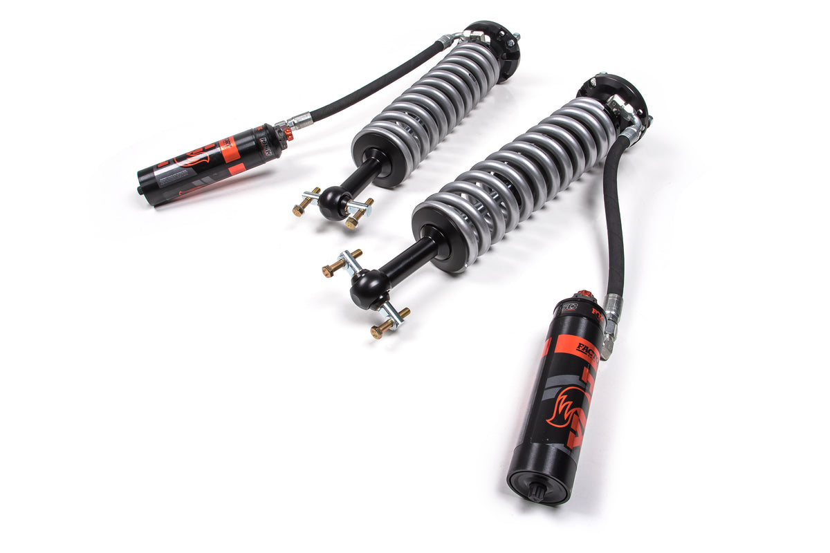 FOX 2.5 Coil-Over Shocks W/ DSC Reservoir Adjuster | 4 Inch Lift | Performance Elite Series | Chevy Silverado And GMC Sierra 1500 (19-24)