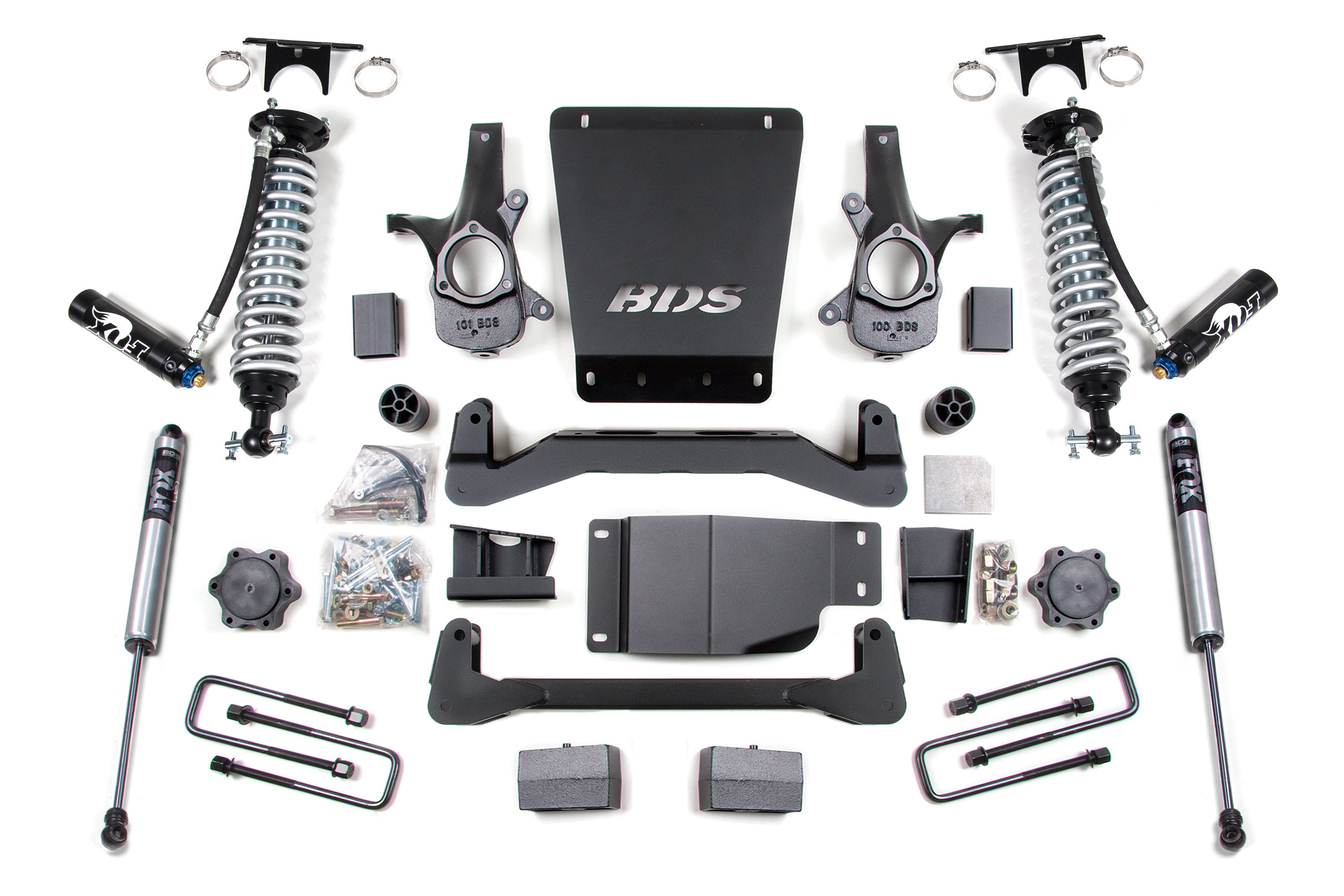 4 Inch Lift Kit | FOX 2.5 Coil-Over | Chevy Silverado or GMC Sierra 1500 (07-13) 4WD