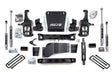 BDS Suspension BDS 2011-2019 GM 2500,3500HD 4WD,6.5" LIFT KIT,3" BLOCK,NO OVERLOAD,NITRO for 2011-2019 Chevrolet Silverado 2500HD/3500HD (6.6L Duramax V8 (LML), 6.6L Duramax V8 (L5P))