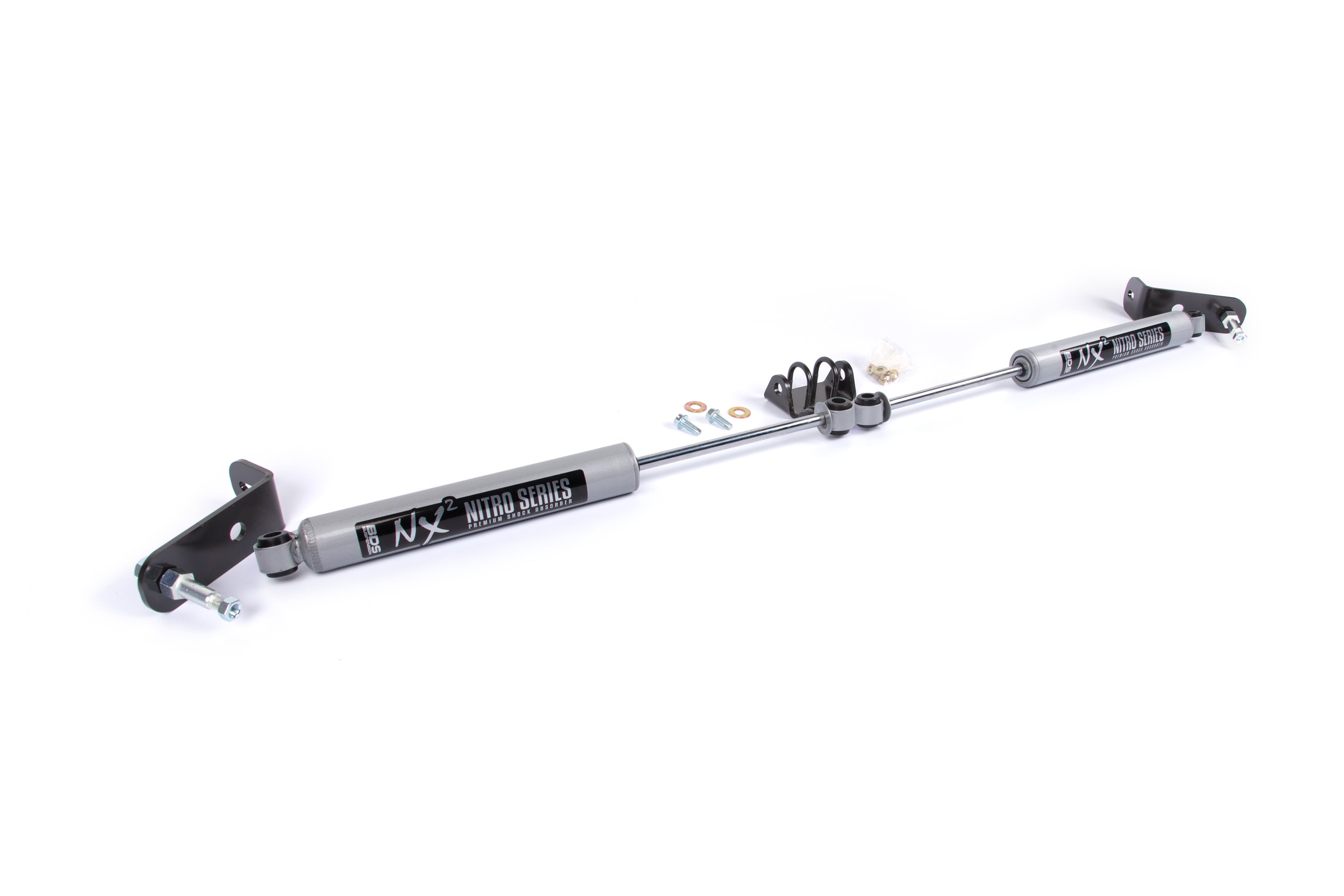 Dual Steering Stabilizer Kit w/ NX2 Shocks | Chevy Silverado & GMC Sierra 1500 (99-06) 4WD