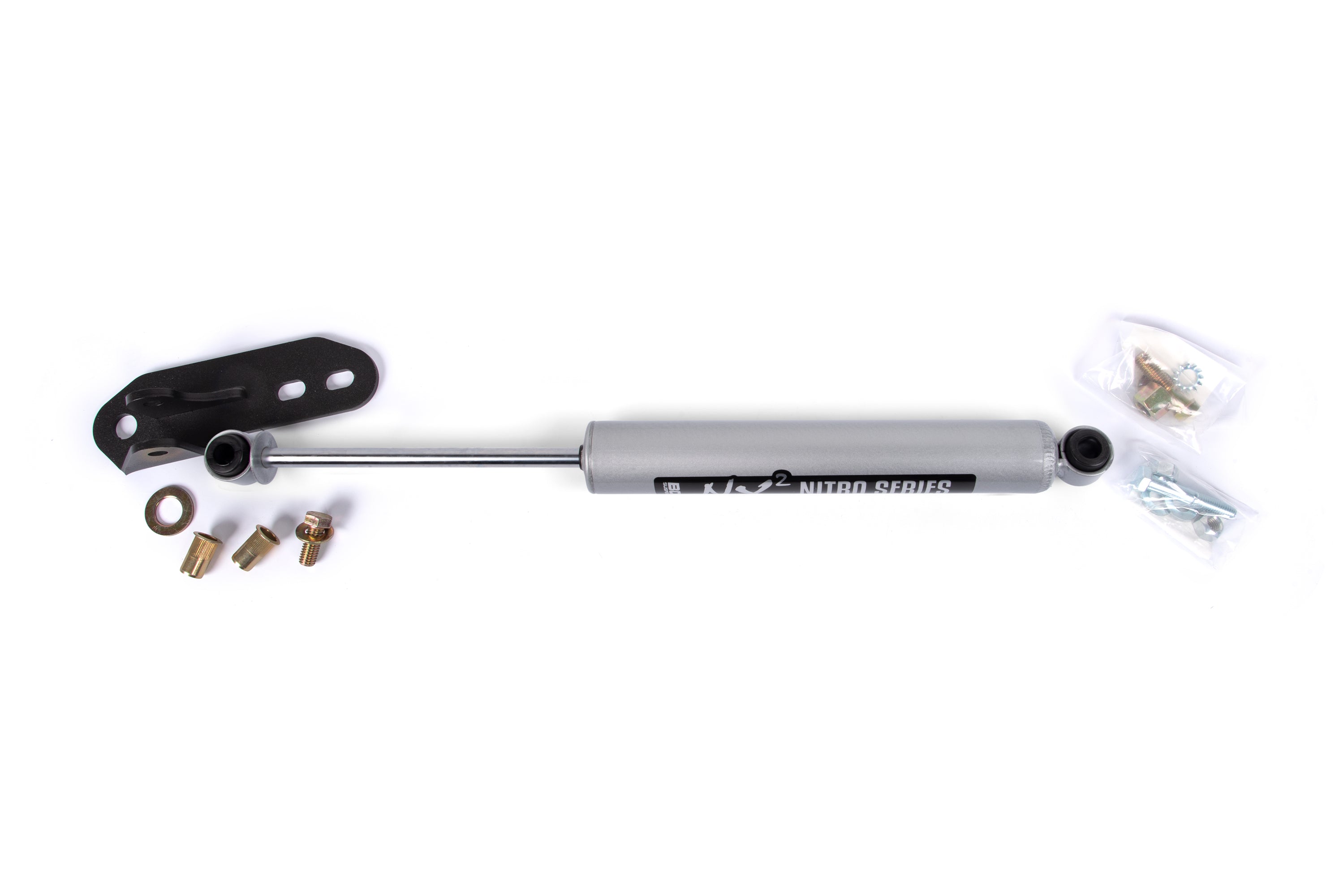 Single Steering Stabilizer Kit w/ NX2 Shock | Chevy Silverado & GMC Sierra 2500/3500HD (16-24) 4WD