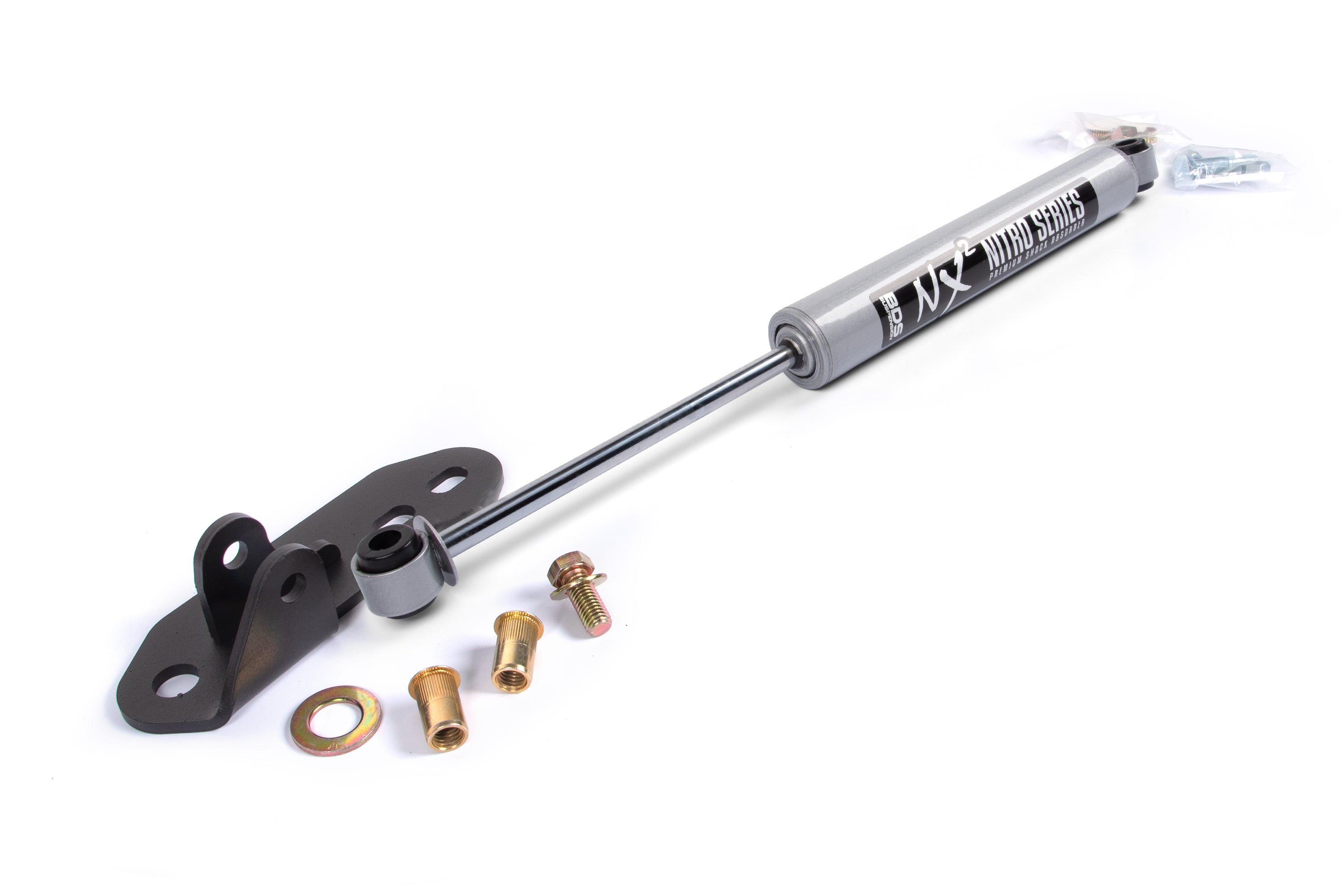 Single Steering Stabilizer Kit w/ NX2 Shock | Chevy Silverado & GMC Sierra 2500/3500HD (16-24) 4WD