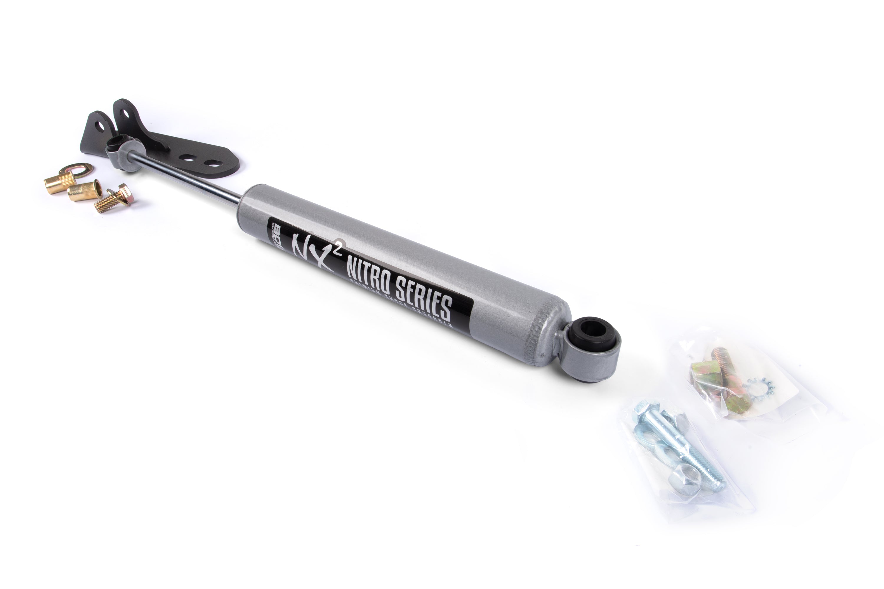 Single Steering Stabilizer Kit w/ NX2 Shock | Chevy Silverado & GMC Sierra 2500/3500HD (16-24) 4WD