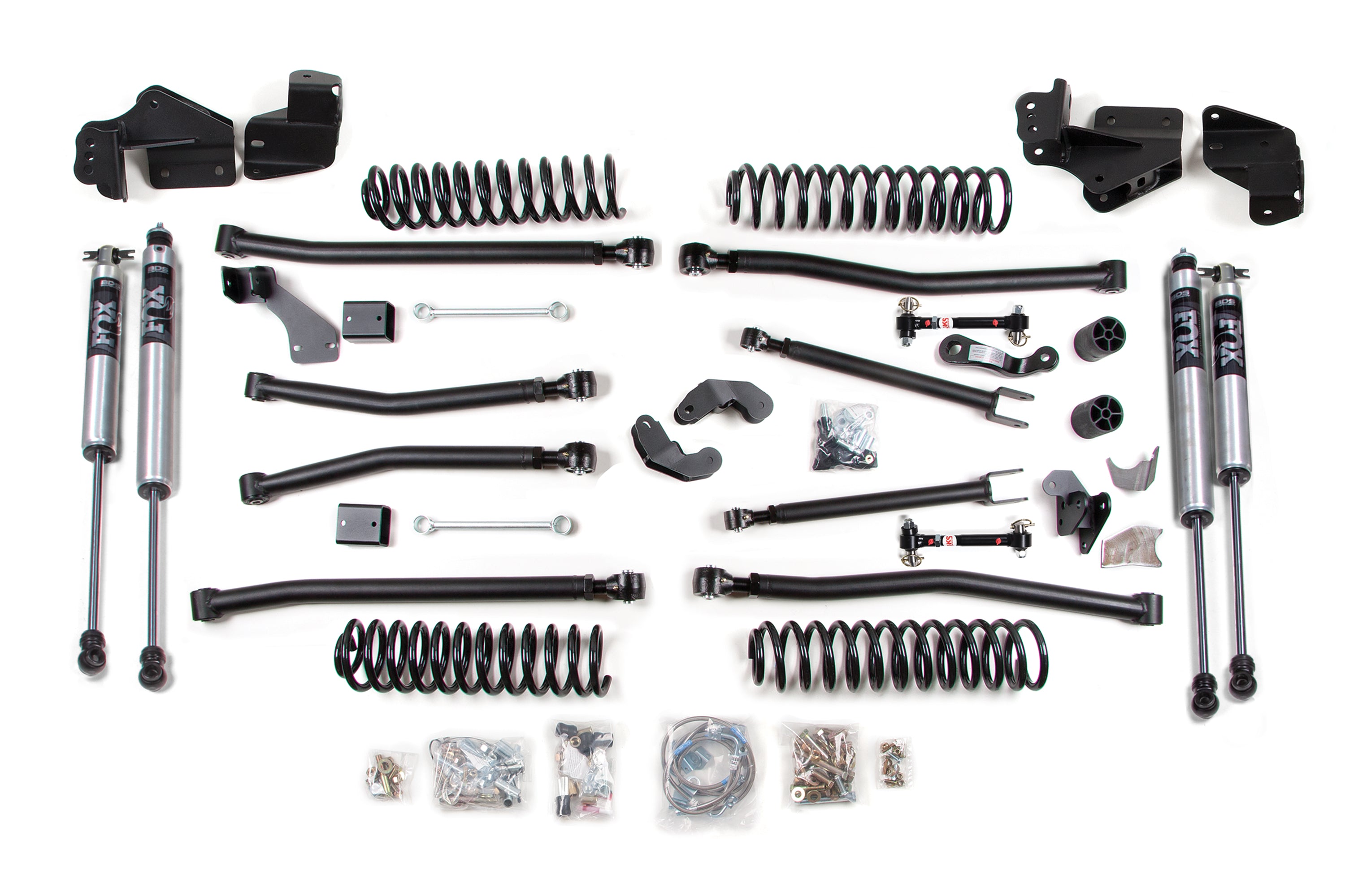 4 Inch Lift Kit | Long Arm | Jeep Wrangler JK (07-18) 2-Door