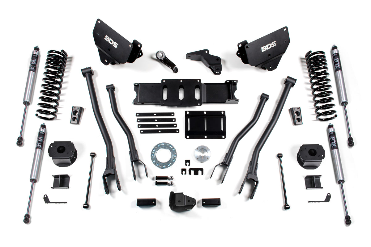 6 Inch Lift Kit w/ 4-Link | Ram 2500 w/ Rear Air Ride (14-18) 4WD | Diesel