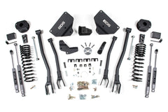 4 Inch Lift Kit w/ 4-Link | Ram 2500 w/ Rear Air Ride (14-18) 4WD | Diesel