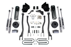 4 Inch Lift Kit w/ 4-Link | Ram 3500 w/ Rear Air Ride (13-18) 4WD | Diesel