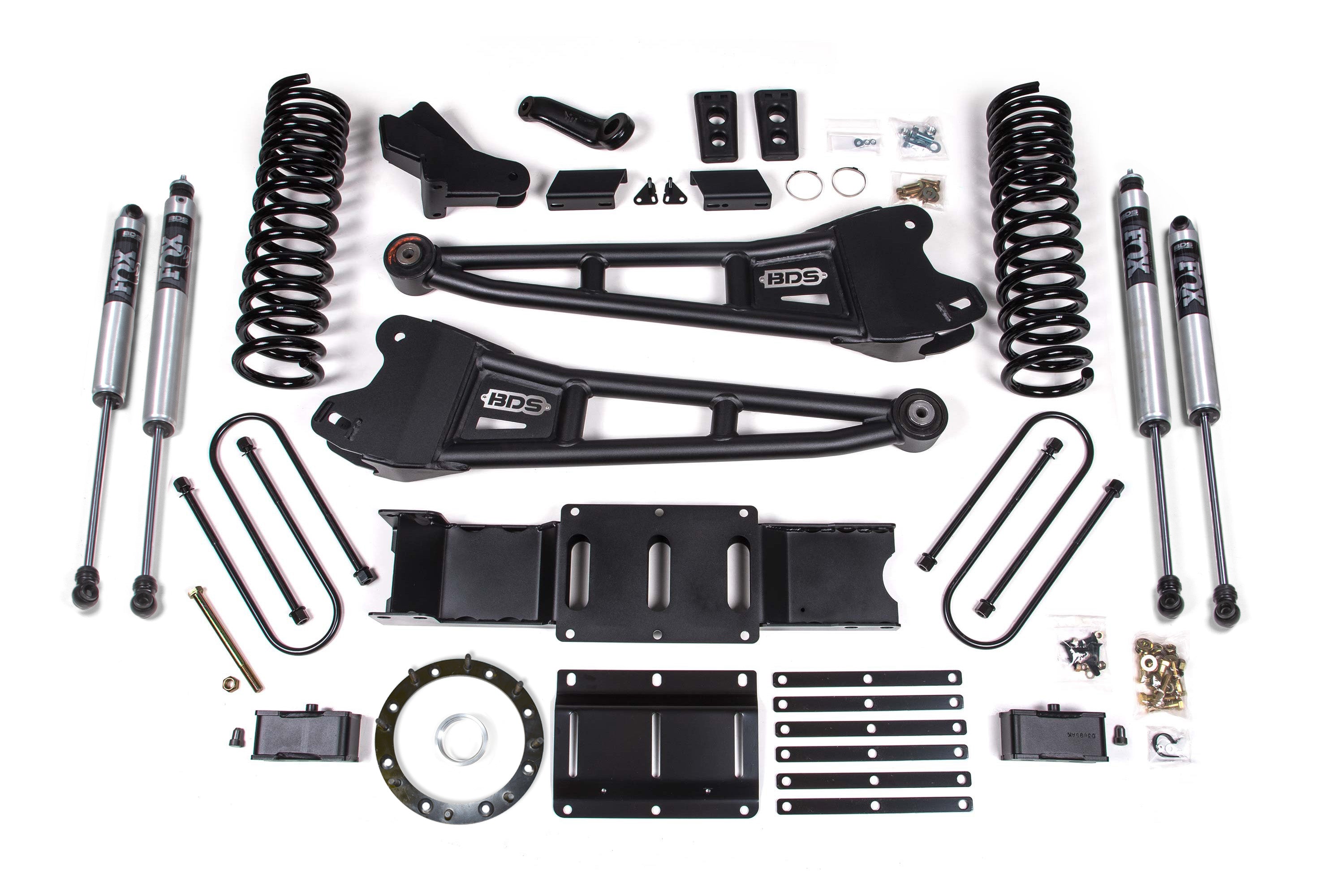 4 Inch Lift Kit w/ Radius Arm | 3 Inch Rear Block | Ram 3500 (19-24) 4WD | Diesel