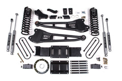 4 Inch Lift Kit w/ Radius Arm | 2 Inch Rear Block | Ram 3500 (19-24) 4WD | Diesel