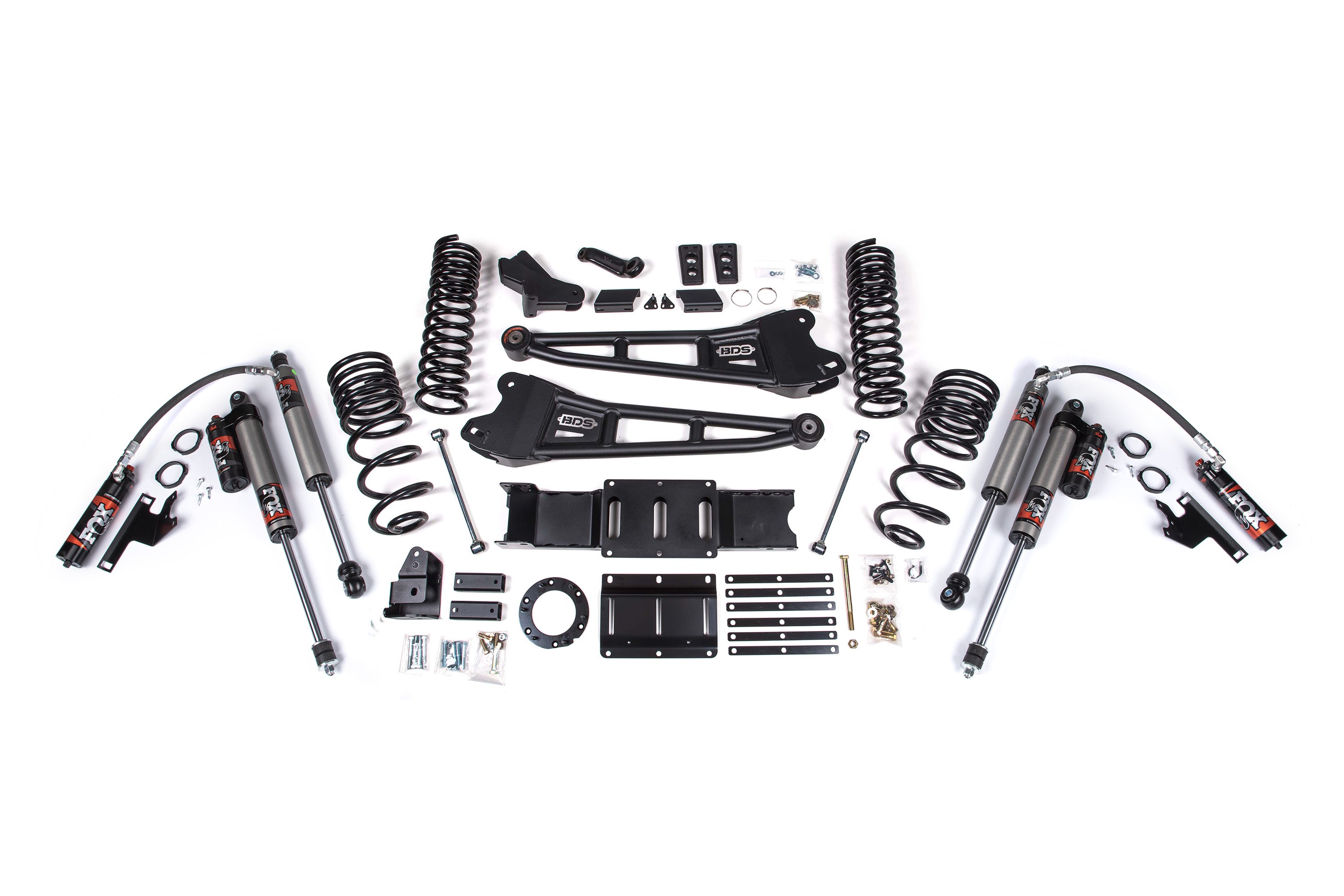 4 Inch Lift Kit w/ Radius Arm | 3 Inch Rear Block | Ram 3500 (19-24) 4WD | Diesel