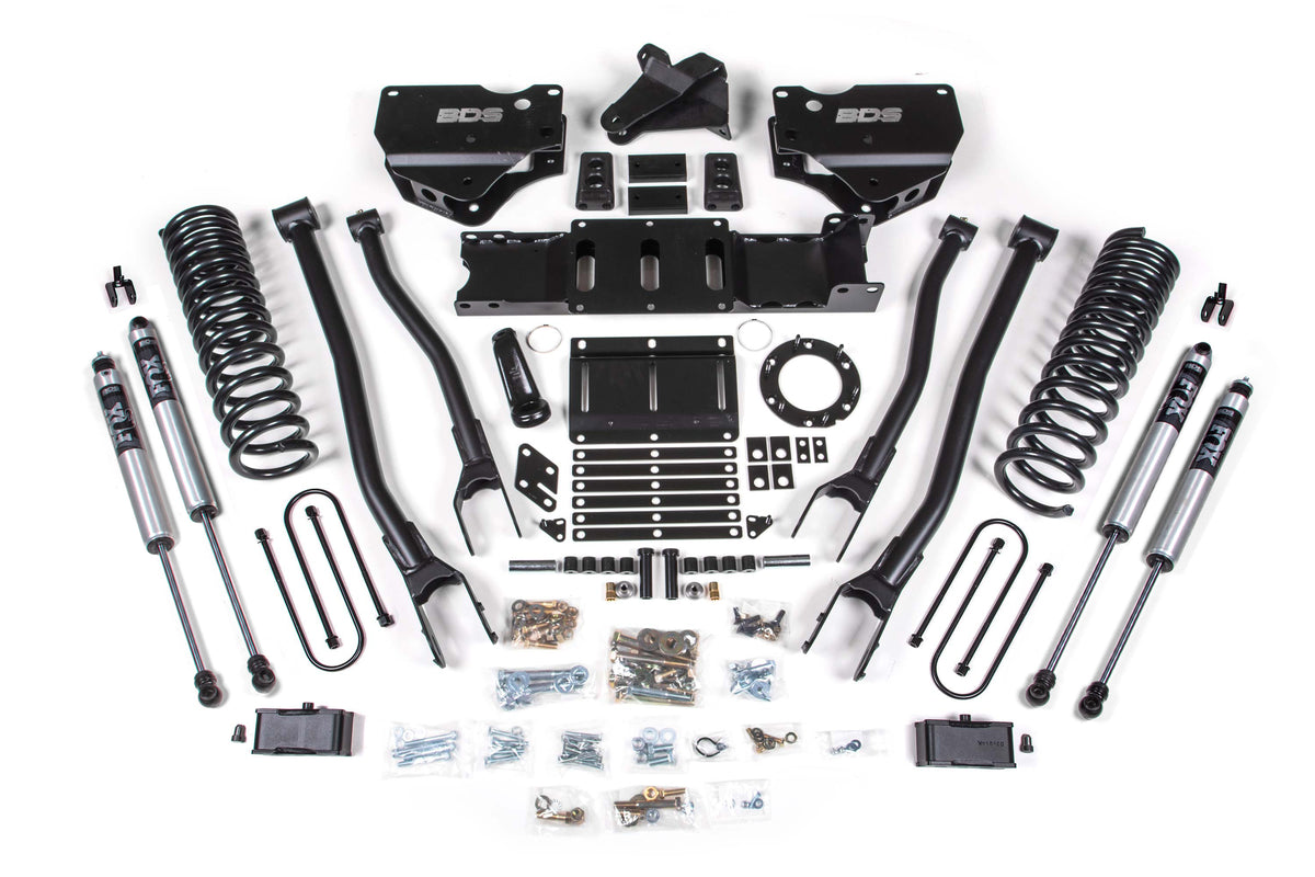 4 Inch Lift Kit w/ 4-Link | Ram 3500 (19-24) 4WD | Diesel