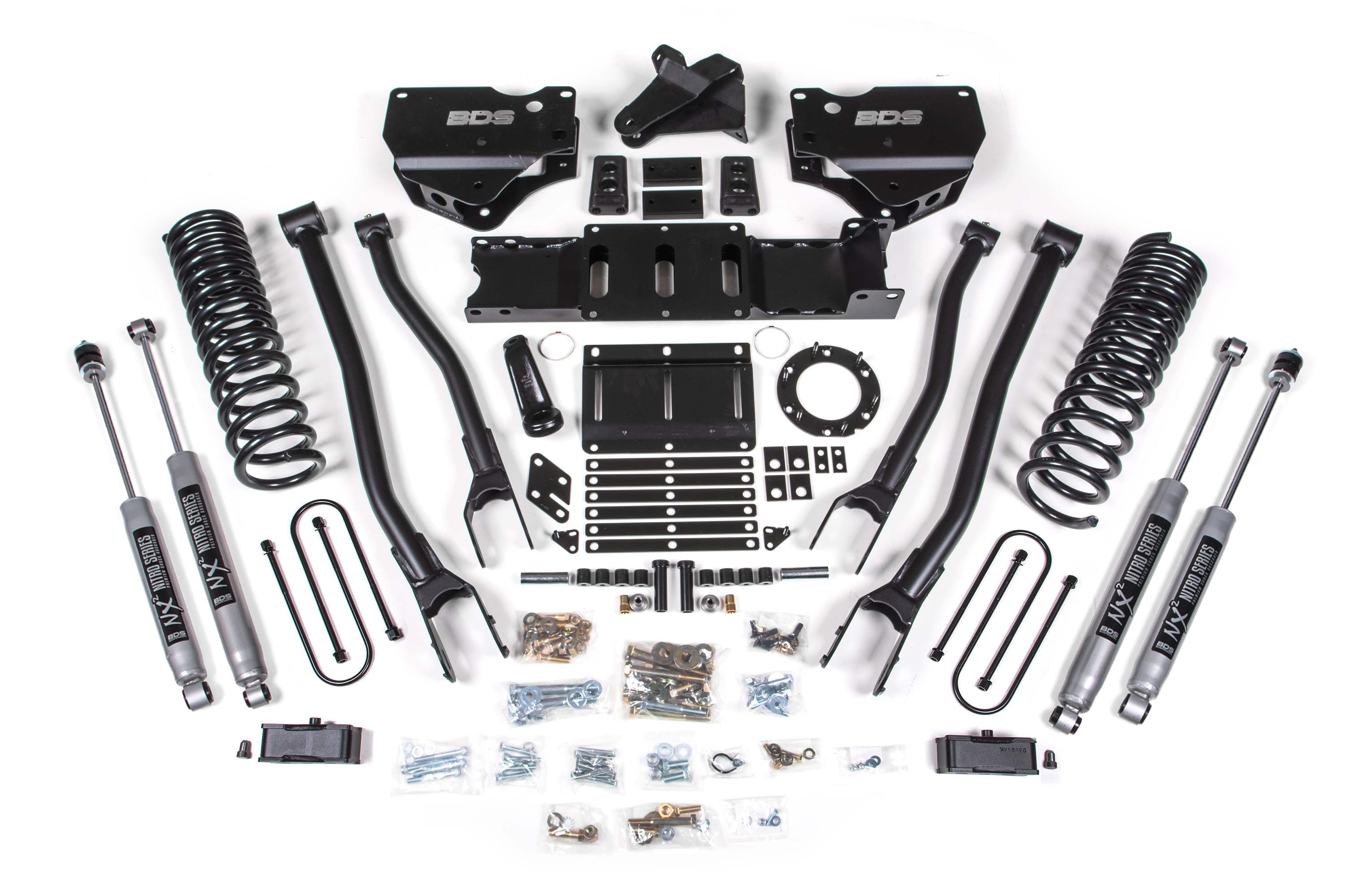 4 Inch Lift Kit w/ 4-Link | Ram 3500 (19-24) 4WD | Diesel