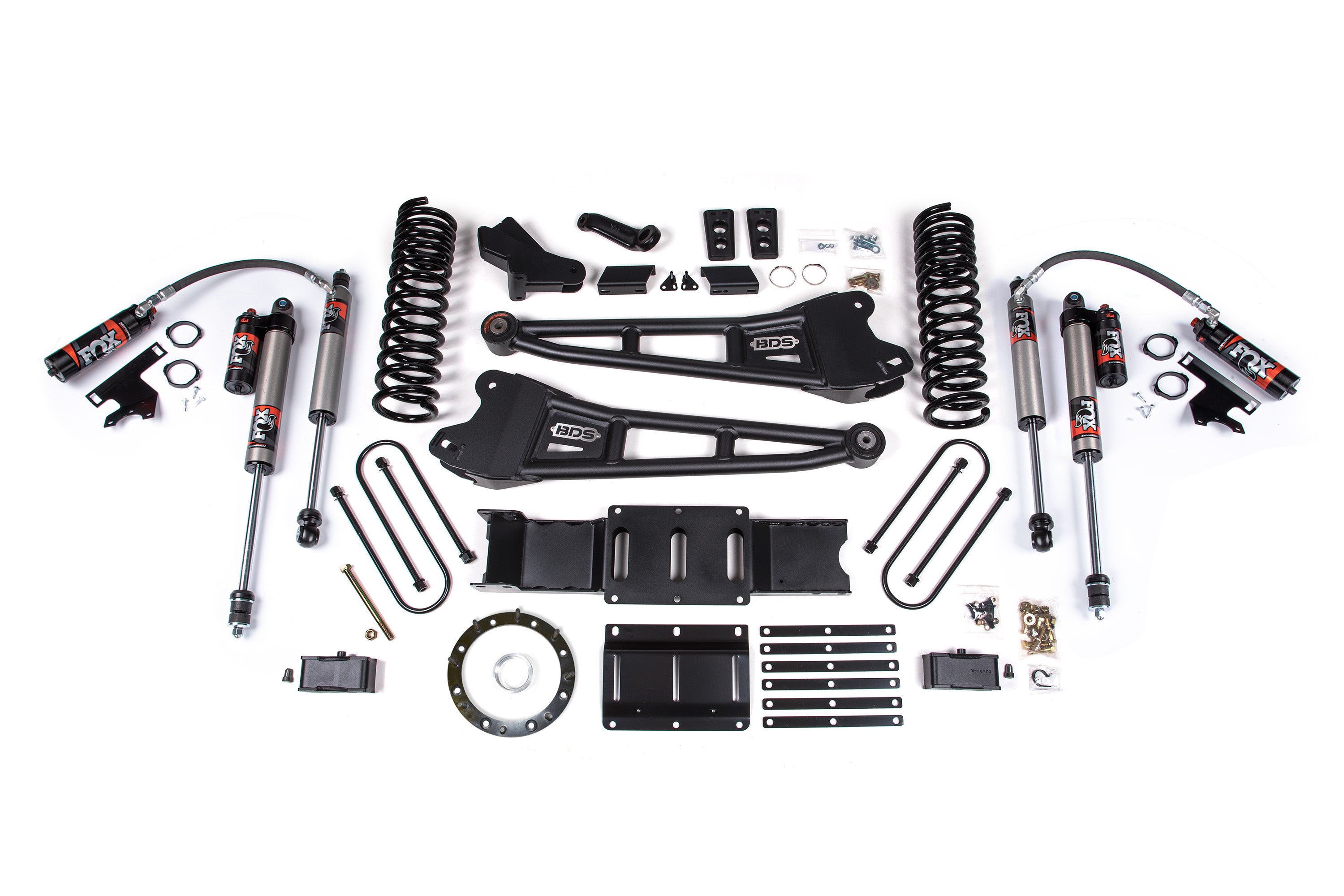4 Inch Lift Kit w/ Radius Arm | 2 Inch Rear Block | Ram 3500 (19-24) 4WD | Diesel
